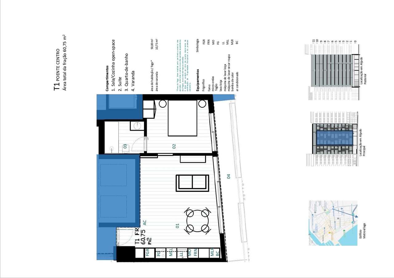 Apartamento T1 de Luxo c/ AC, Elevador e Garagem - Matosinhos-29