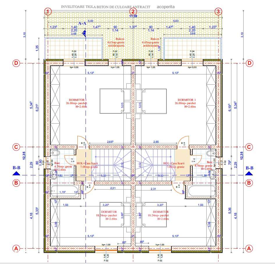 Casă tip duplex, cu 4 camere pe un teren de 250 mp teren-6