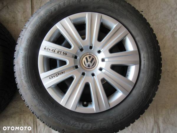 Koła Vw Tiguan 6,5Jx16 et33 5x112 zima 7,8mm CZUJNIKI - 2