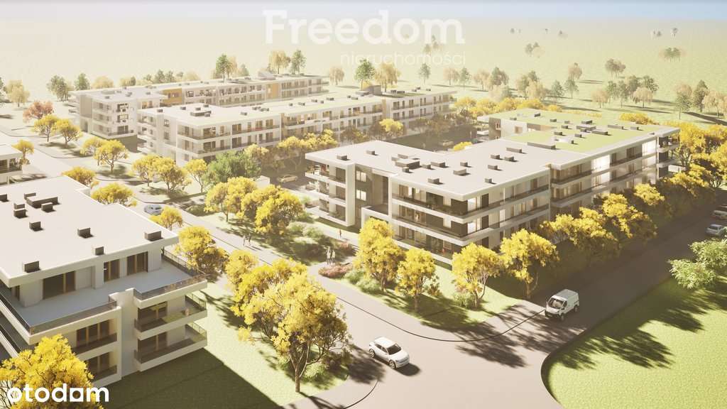 Nowe apartamenty w niskiej zabudowie z balkonem. - Pełny obrazek: 5/7