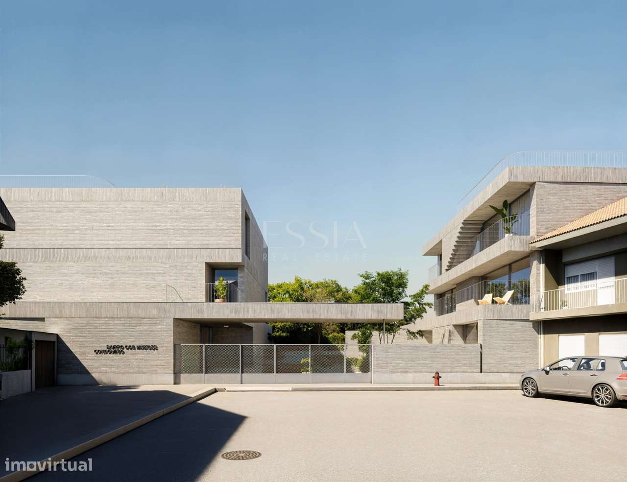 Apartamento T2 com Jardim no Condomínio Bairro dos Músicos, Porto-14