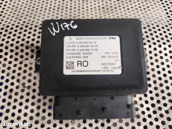 Modul Frana De Mana Mercedes A/B Class W246 W176 GLA X156 W156 CLA W117 Cod A2469008516 Dezmembrez Mercedes Motor 651 - Dezmembrari Arad - 4