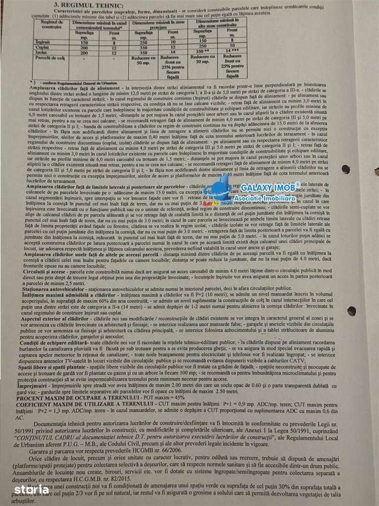Teren 206 mp intravilan, Metrou Eroii Revolutiei, Deschidere 14 m - Imagine principală: 5/11