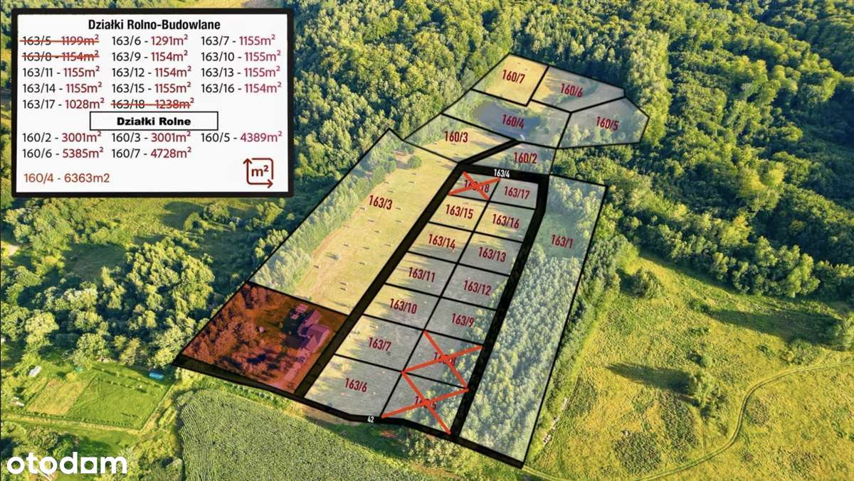 Działki budowlane Rogowo blisko Elbląga. - Pełny obrazek: 2/17