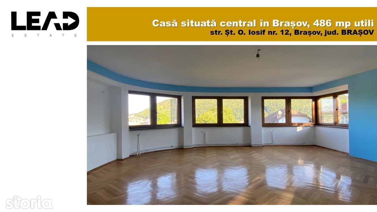 Casa deosebita, 7 camere, Ultracentral in Brasov, 486 mp utili!
