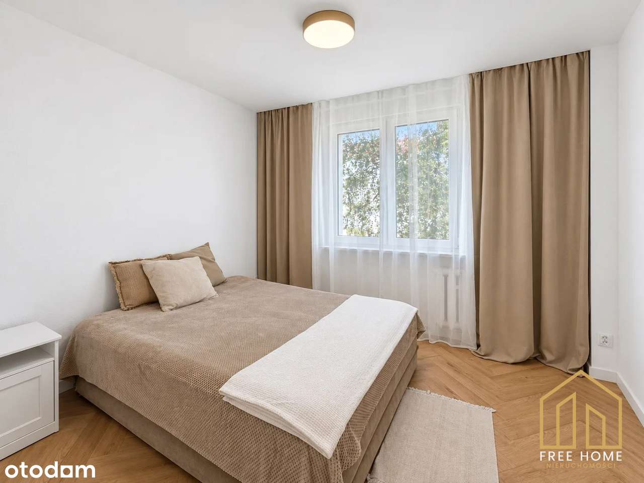 3-pokojowe mieszkanie z balkonem w bloku po remoncie, os. Kopernik-5
