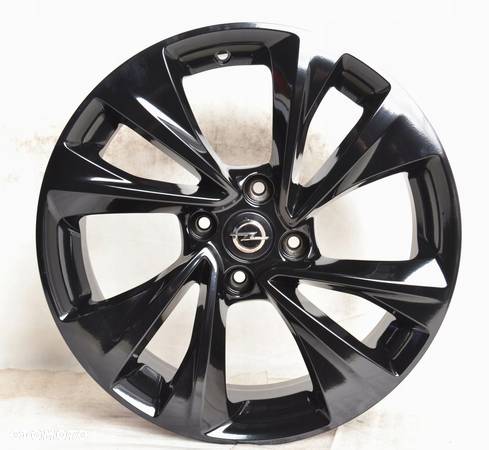 FELGI 17 4x108 OPEL GM CROSSLAND X ORYGINAŁ CZARNE - 5