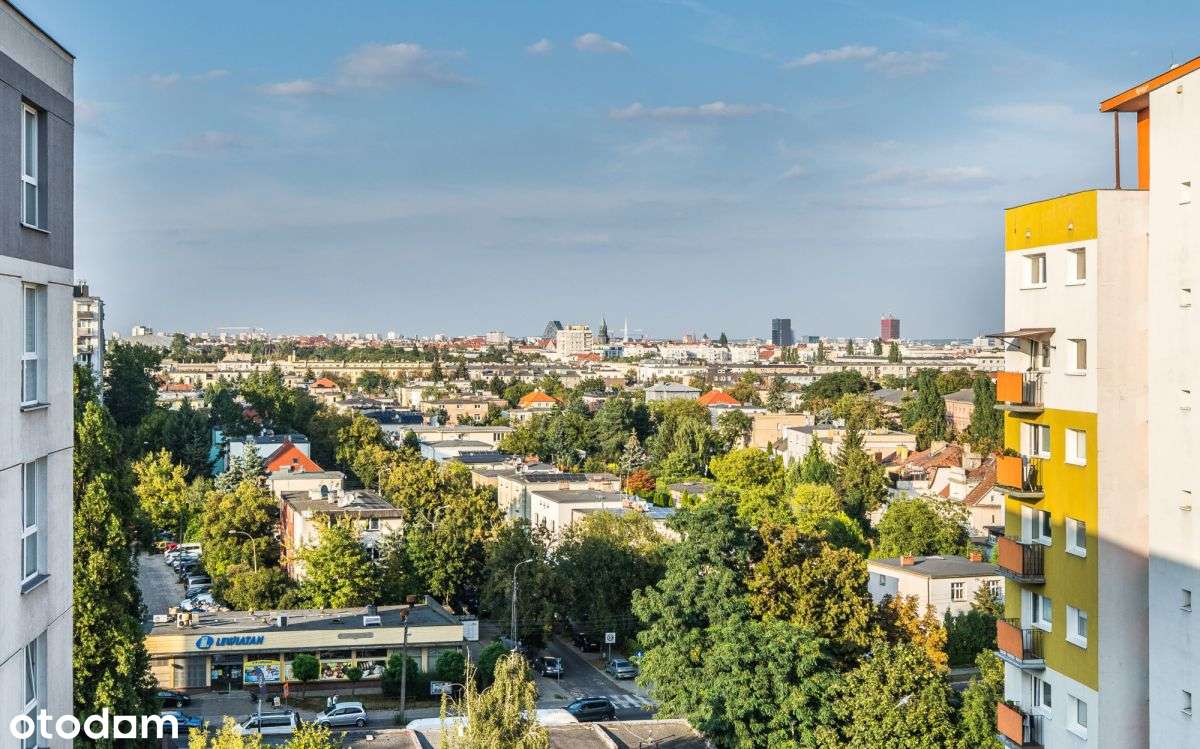 Apartament z widokiem na panoramę Poznania