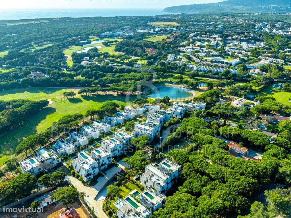 Apartamento T3 com piscina e jardim, na Quinta da Marinha-43