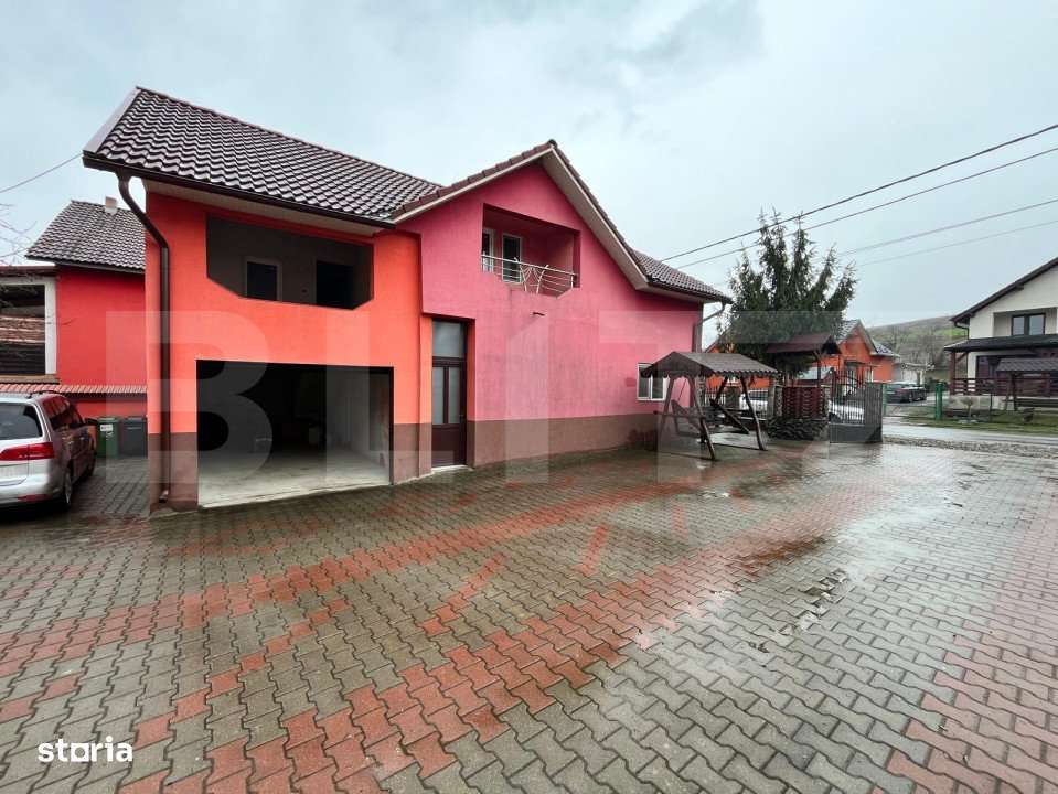 Casa semifinisata, 2 camere, 130 mp, cu spatiu comercial, zona Cepari - Imagine principală: 2/3