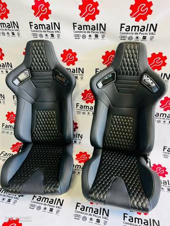 Backets universais desportivas (Mod.2024)  Estilo Recaro - 2