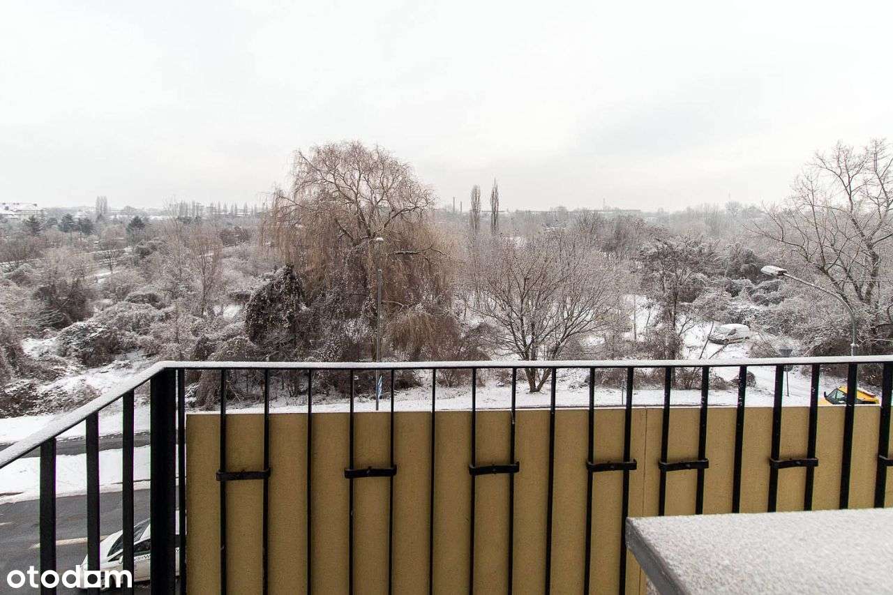 2 pok z balkonem w świetnej lokalizacji przy tramw-5