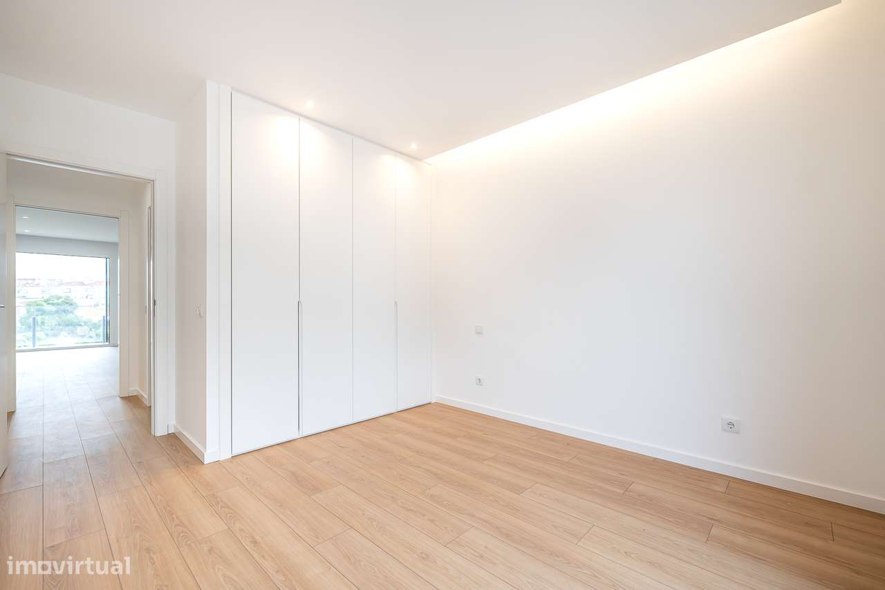 Lindíssimo Ap. 3 assoalhadas novo 2025 Grandes Varandas Churrasqueira-11