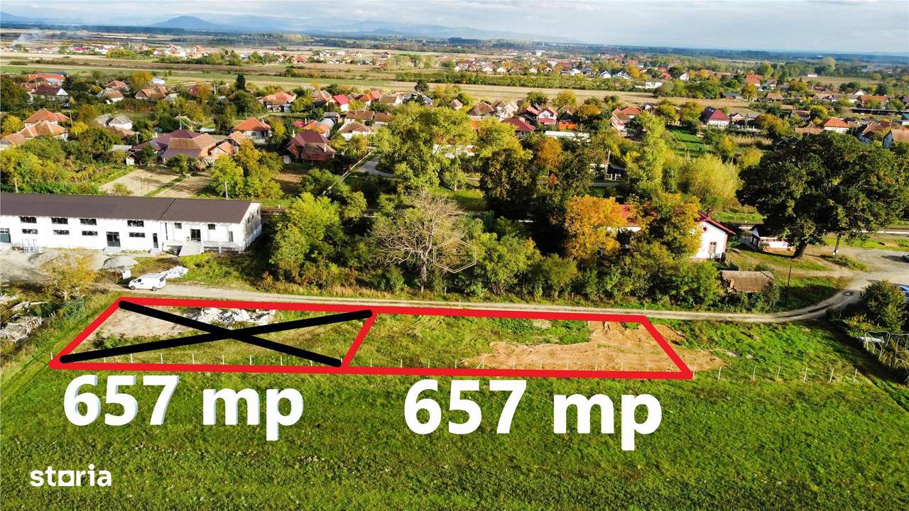 VIDEO | Teren intravilan - 657 mp | Micula, Satu Mare - Imagine principală: 2/10