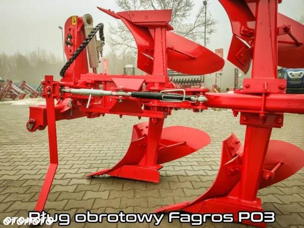 Nowy pług OBROTOWY do orki obrotek 2 3 4 5 skibowy PO POM FAGROS - 13