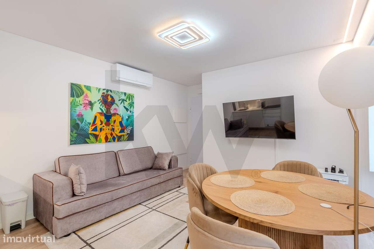 Apartamento T1 Semi-Novo e Mobilado em Santo António, Lisboa - Grande imagem: 3/22