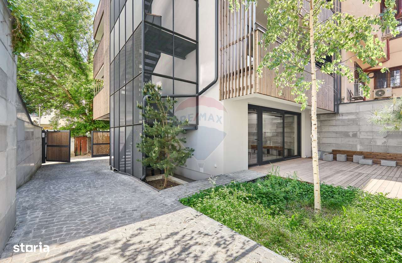 Floreasca–Dorobanți, Duplex 4 camere cu grădină proprie, Cladire 2025 — fotografia 3