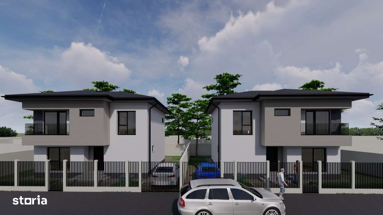 Casa individuala 4 camere Topaz Ghidiceni 3 bai bucatarie inchisa - Imagine principală: 2/17