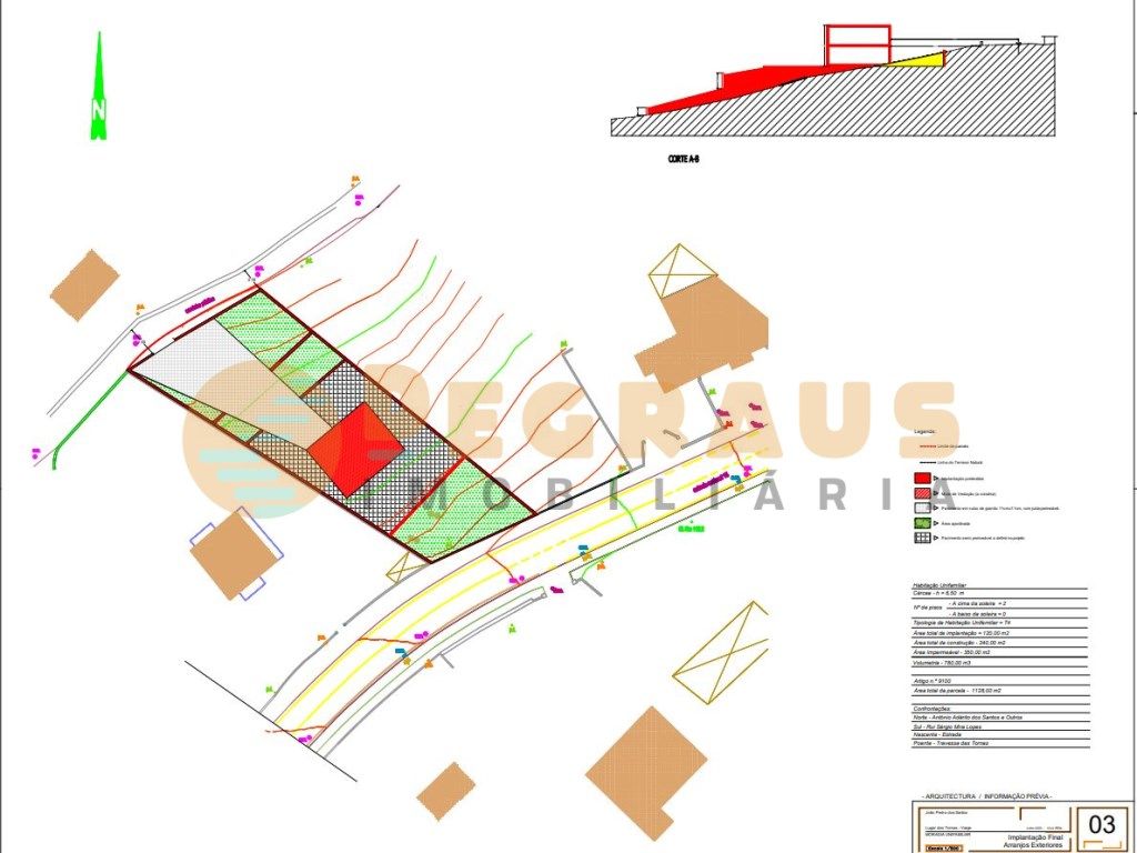 Dois Terrenos com PIP(s) Aprovados para Construção de Mor...