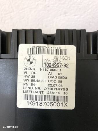 Ceas bord europa BMW E87 123d - 2