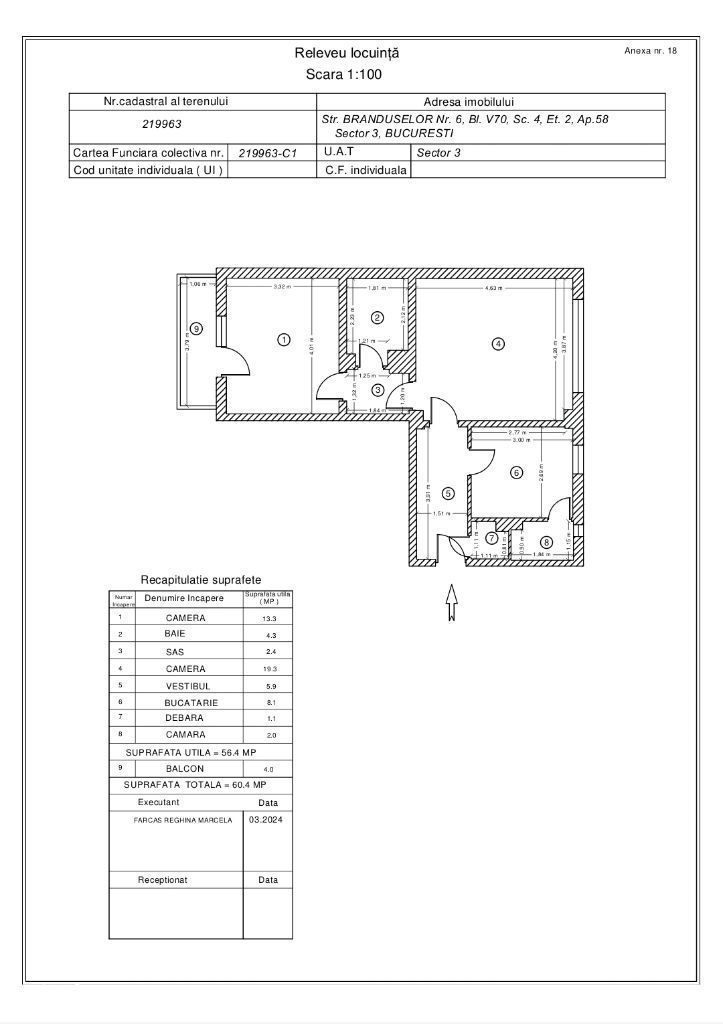 Apartament 2 camere Mall Vitan