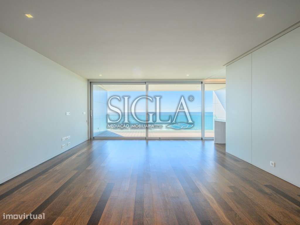 Apartamento T3, com vistas soberbas para o mar, em Canidelo - Grande imagem: 4/27