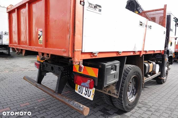 MAN TGM 13.280 / 4x4 / MANUAL / WYWROTKA + HDS HIAB 111 - 16