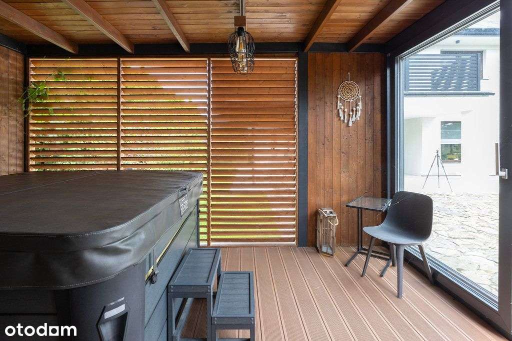 Nowoczesny dom z sauną, pięknym ogrodem - Wilkszyn-5