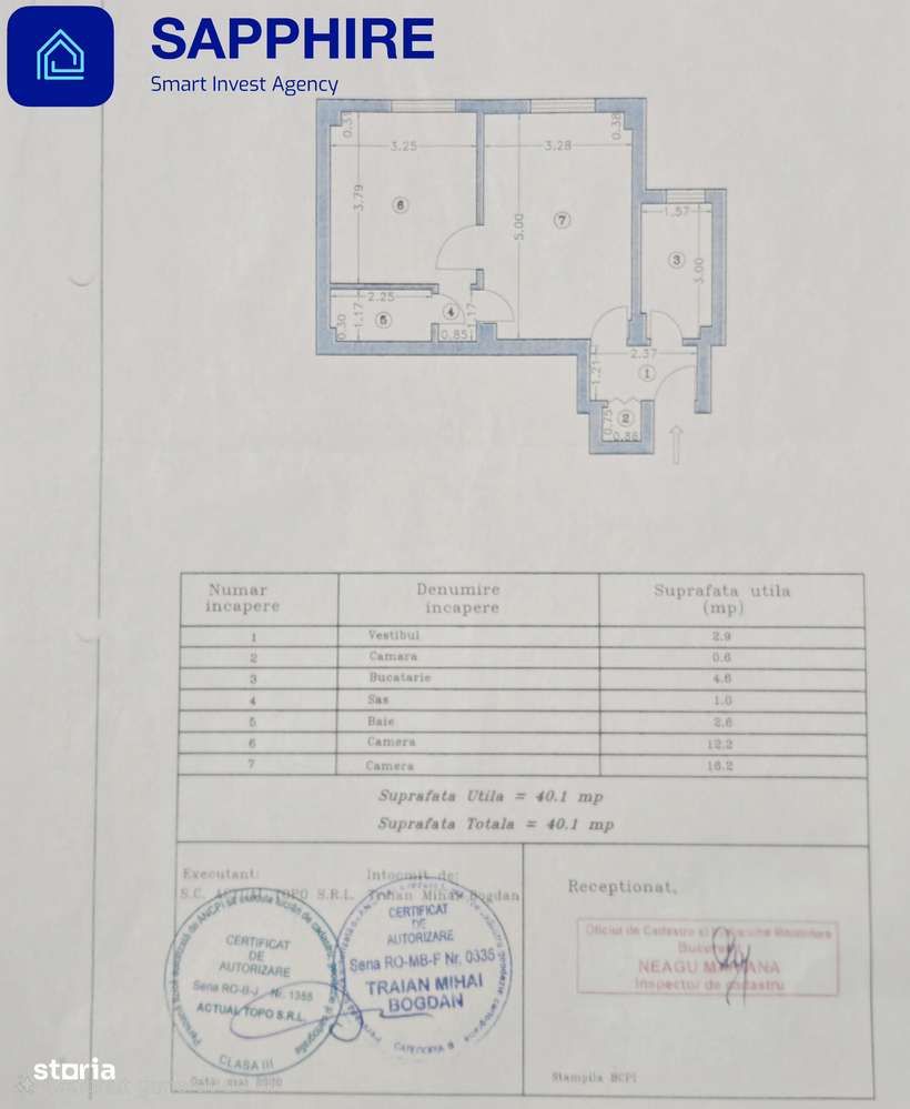 Apartament 2 camere zona Sebastian, centrală proprie, bloc reabilitat-12