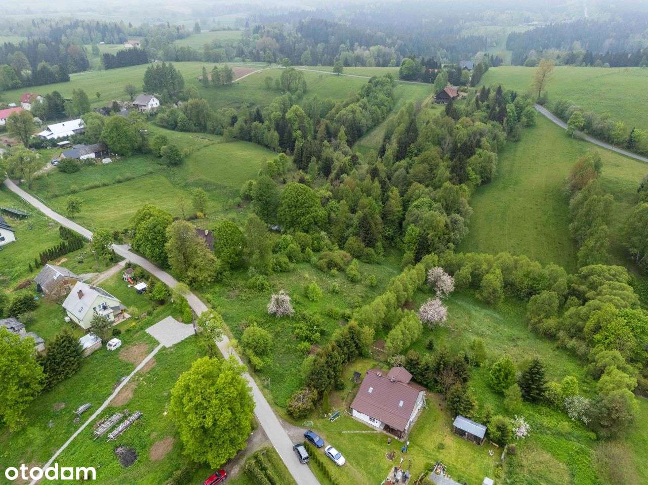 Urokliwa działka pod wymarzony dom w Bieszczadach-6