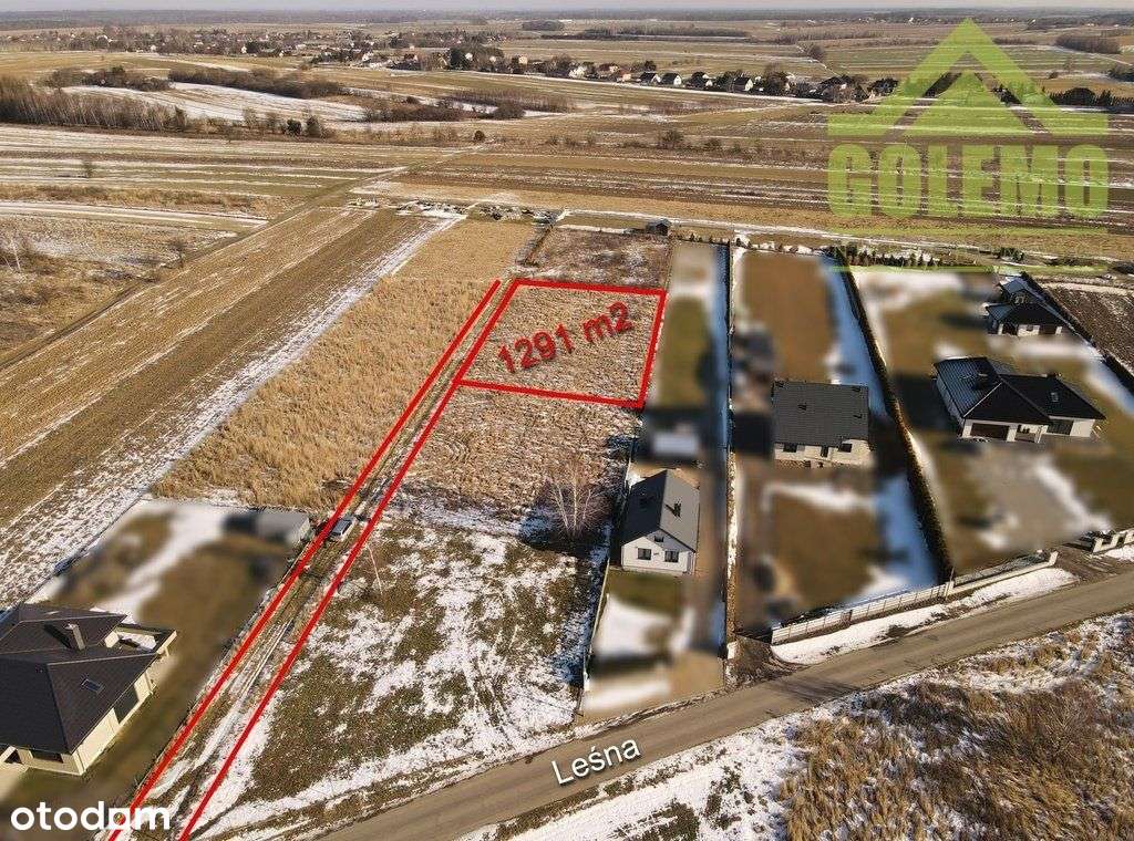 Działka budowlana / 1291m2 / Cegielnia gm. Mstów-0