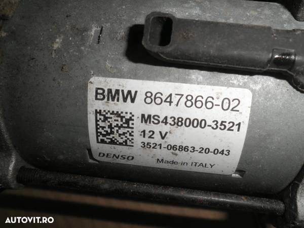 Electromotor BMW Seria 2 F44 , Seria 1 F40, 1.5 B 8647866 - 3