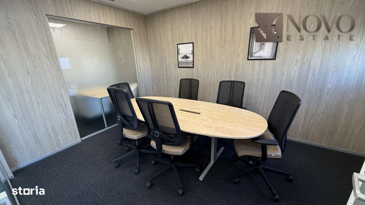 Spatiu birouri | 65 mp | Mobilat | Parcare x2 | Totul inclus - Imagine principală: 4/12