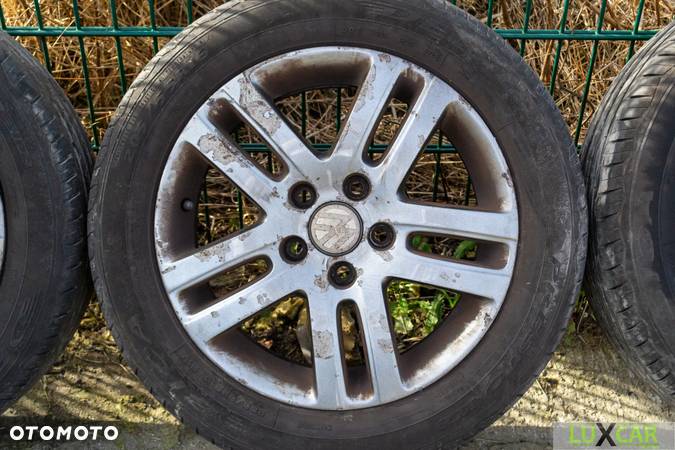 VW AUDI SEAT SKODA ORYGINALNE KOŁA ALUFELGI ALUSY 5X112 205/55 R16 KOMPLET GORLICE - 4