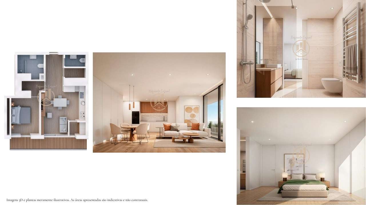 Apartamento T1 | Novo | Espargo - Grande imagem: 2/23