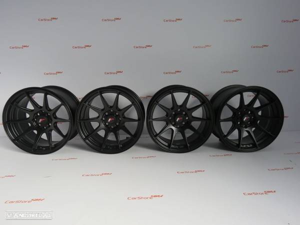 Jantes Japan Racing JR11 16x8 ET25 4x100/114 Flat Black - 1