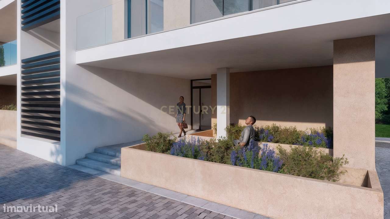 APARTAMENTO DUPLEX NOVO T4 - EM CONSTRUÇÃO COM GARAGEM BOX PARA DOIS C-6