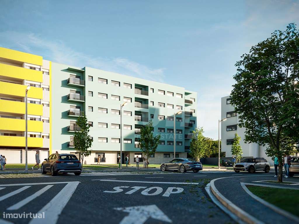 T2 com varanda a 500mts da Câmara - Maia - Centro-15