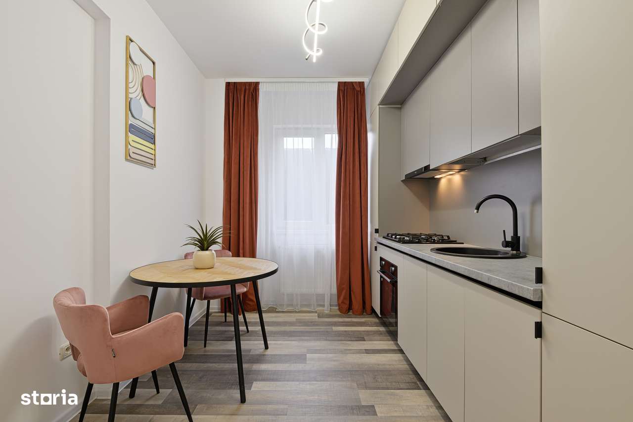 Prima inchiriere ! Apartament 2 camere cu curte, bloc nou + parcare - Imagine principală: 4/17