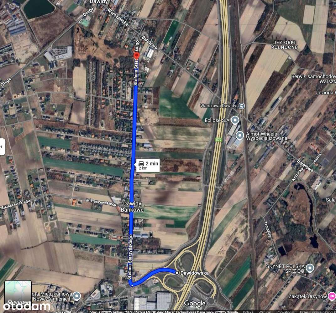 Działka komercyjna 1500-5000m2 Ursynów przy S7, parking - Pełny obrazek: 5/10