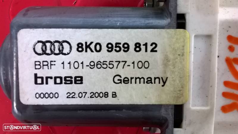 Motor Elevador Trás Direito - 8K0959812 / 8K0959812A / 966607100 [Audi A4 B8 Ava... - 3