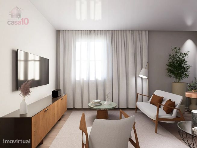 Vende-se apartamento T3 em edifício recuperado, no Montijo-3