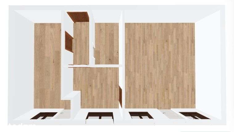 Przestronne mieszkanie z 2 balkonami 2 / 3 pokoje-1