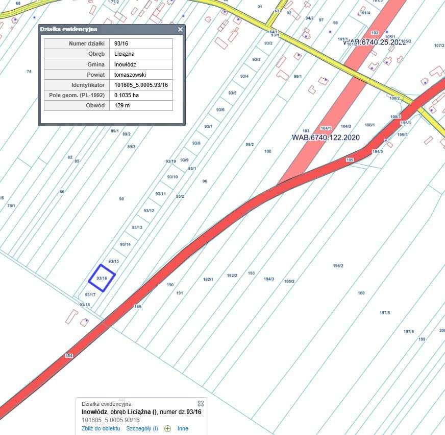 Działka budowlana Liciążna, nowe osiedle, wydane Warunki Zabudowy!!! - Pełny obrazek: 3/3