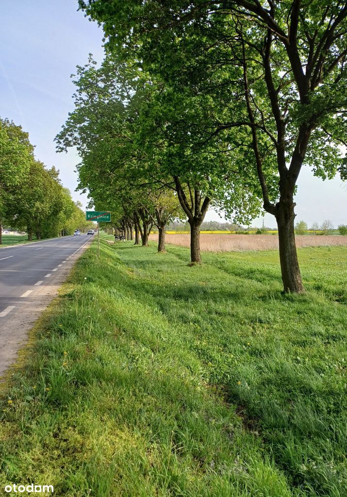 Atrakcyjna działka pod Wrocławiem, koło Bielan