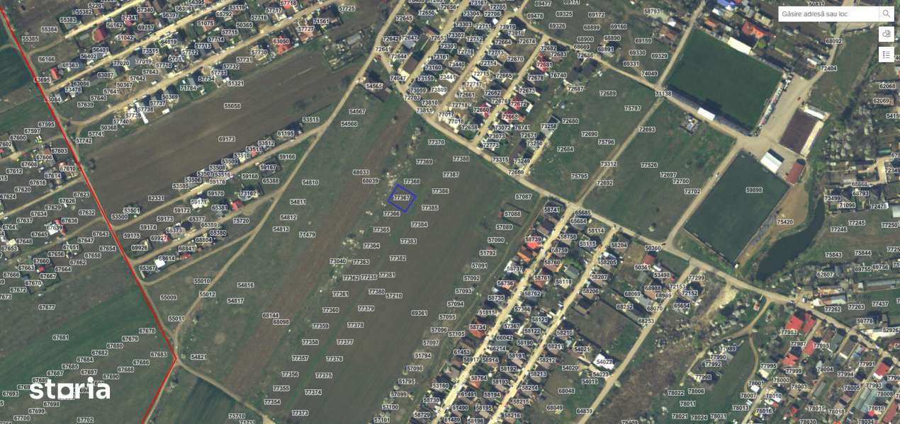 Teren Intravilan In Rate Stadion Berceni  | utilitati la strada #CG1R - Imagine principală: 4/9