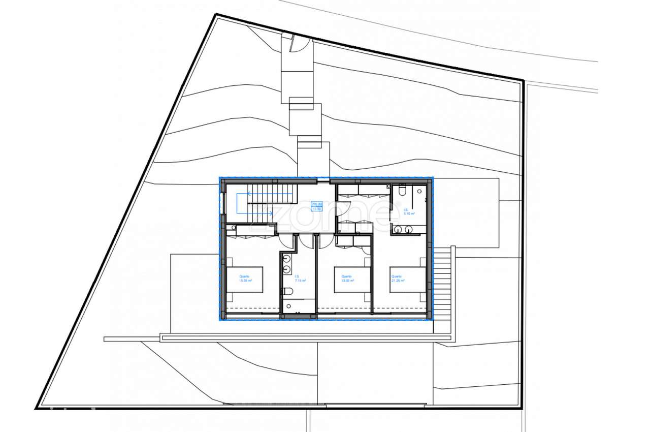 Moradia T3 em Estrutura - Esporões (Braga) - Grande imagem: 5/7