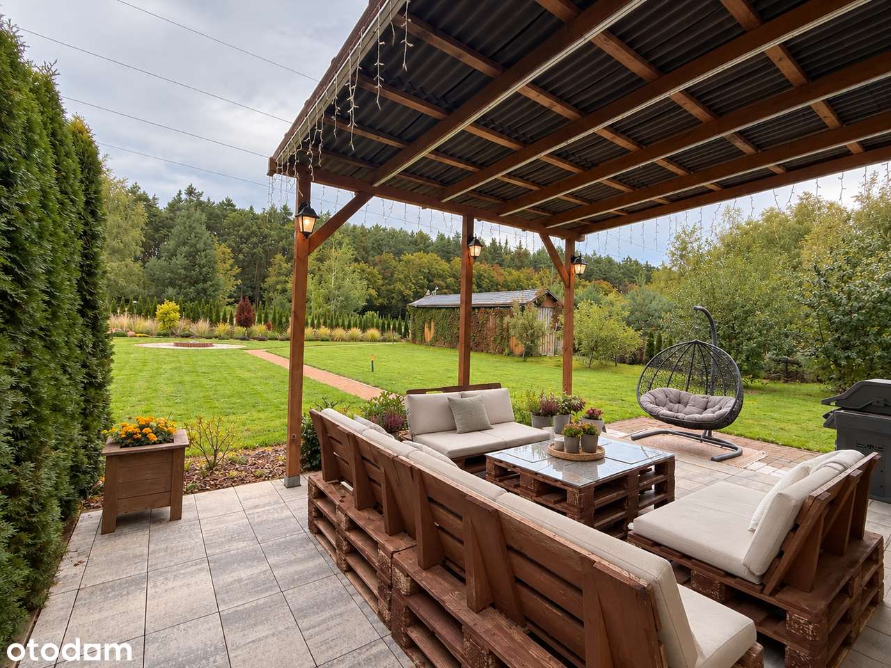 Dom przy lesie | 1383 m² działki | Wilkszyn-11
