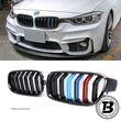 Grile Duble compatibile cu BMW Seria 3 F30 F31 M Performance - 1