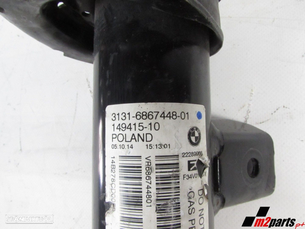 Amortecedor Direito/Frente Seminovo/ Original BMW 3 Gran Turismo (F34) 313168674... - 4